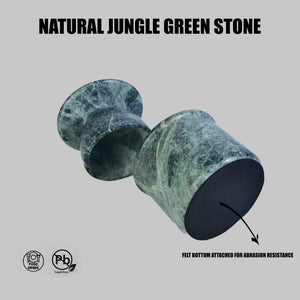Jungle Green Marble Butter Keeper with Lid