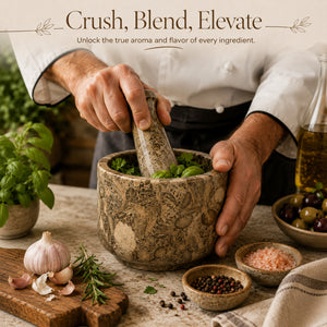 Oceanic Mortar And Pestle 4 inch premium quality