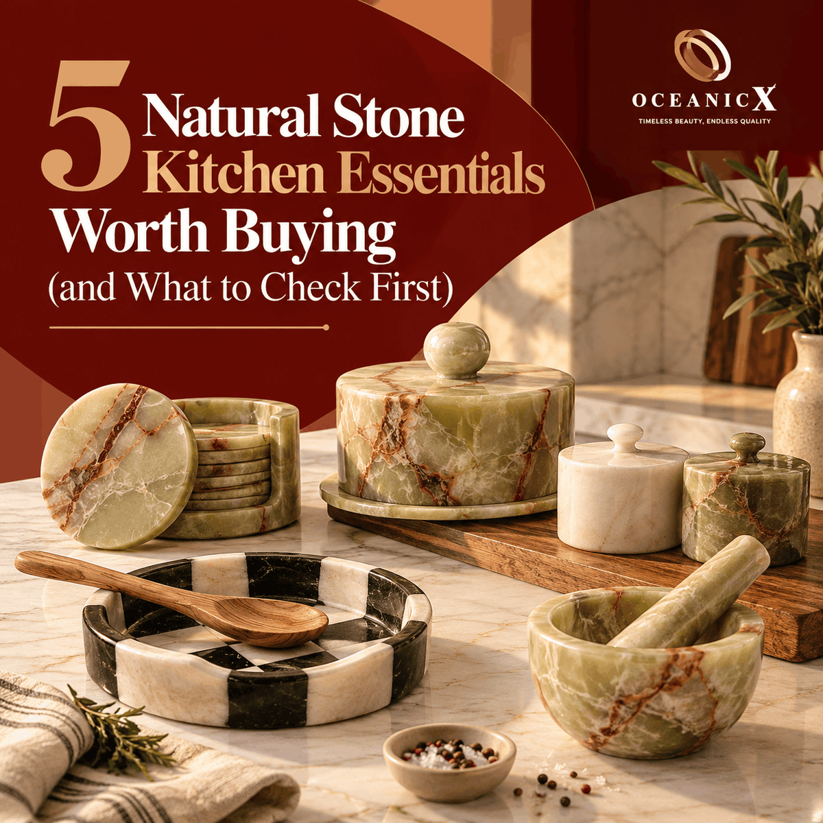 5 Natural Stone Kitchen Essentials Worth Buying 