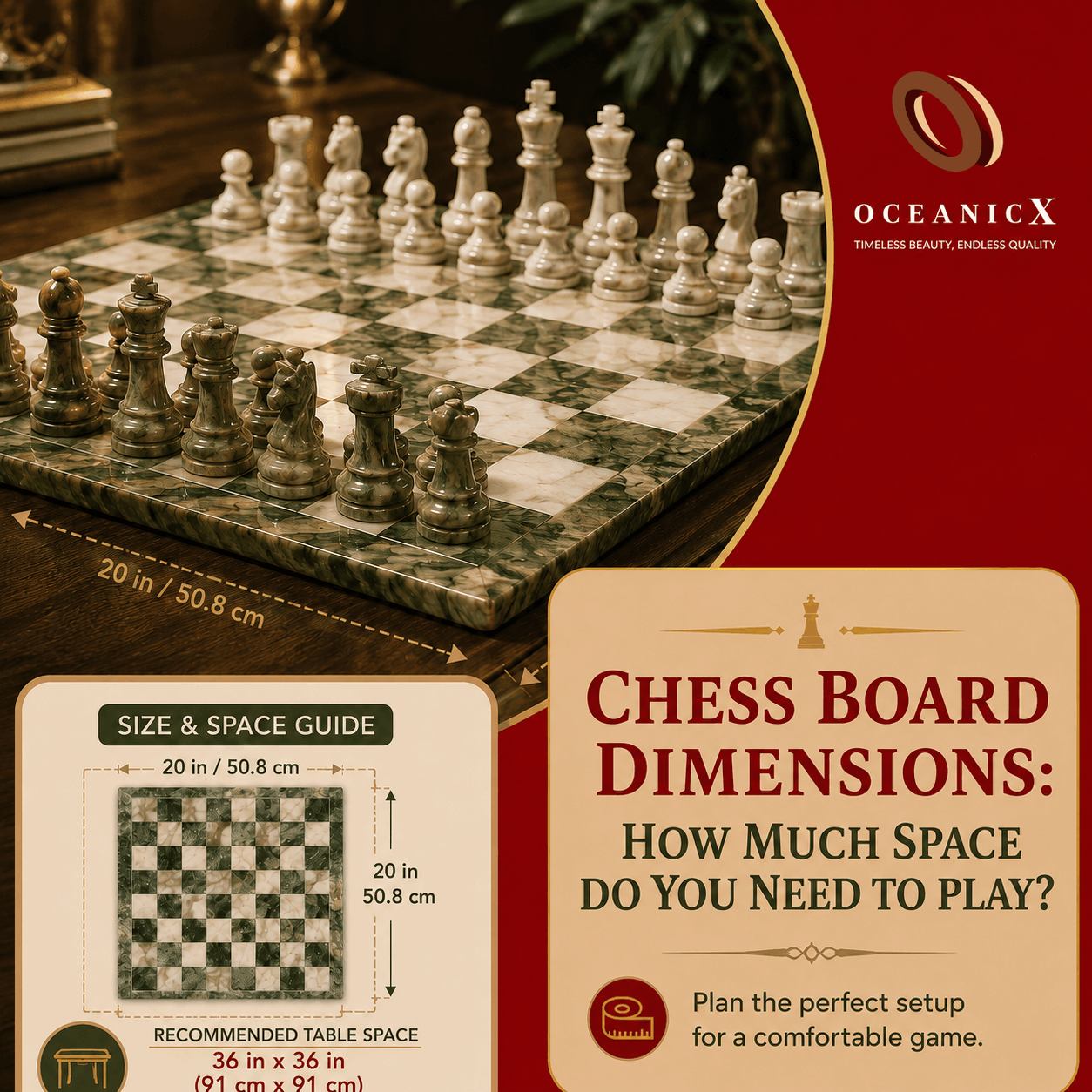 Chess Board Dimensions: How Much Space Do You Need to Play?