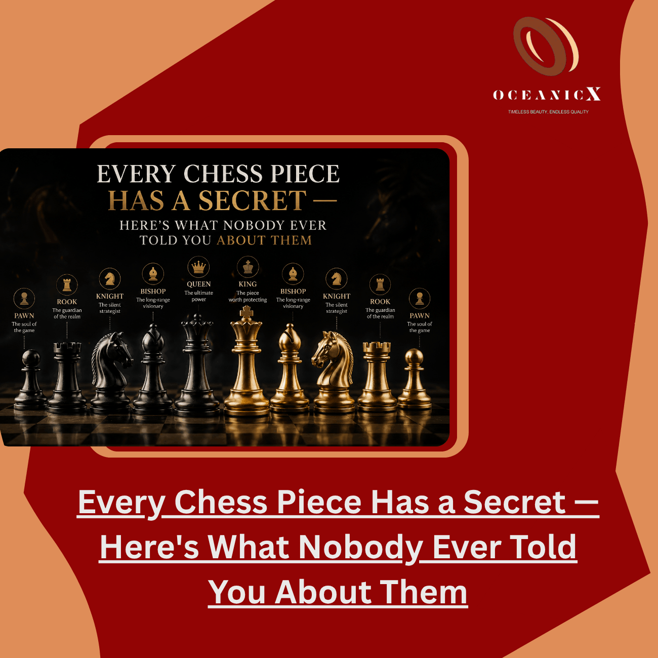 Every Chess Piece Has a Secret — Here's What Nobody Ever Told You About Them