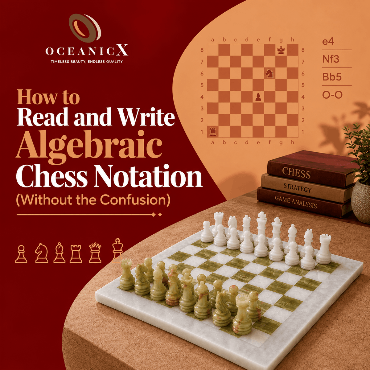 How to Read and Write Algebraic Chess Notation (Without the Confusion)