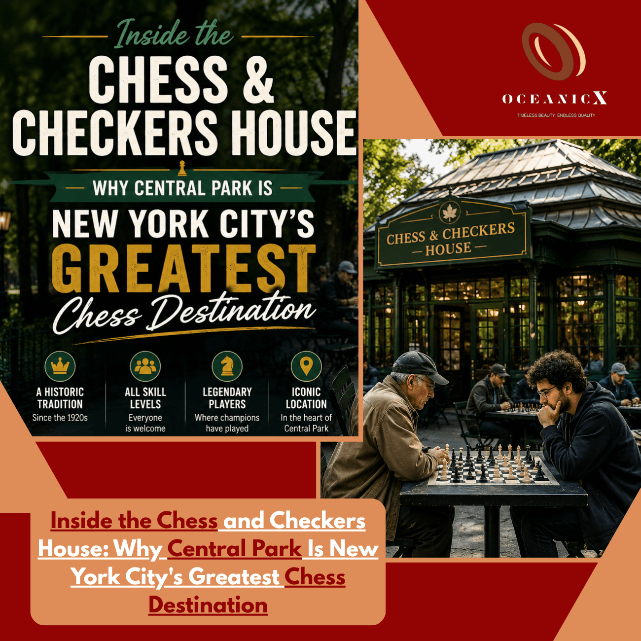 Inside the Chess and Checkers House Why Central Park Is New York City's Greatest Chess Destination