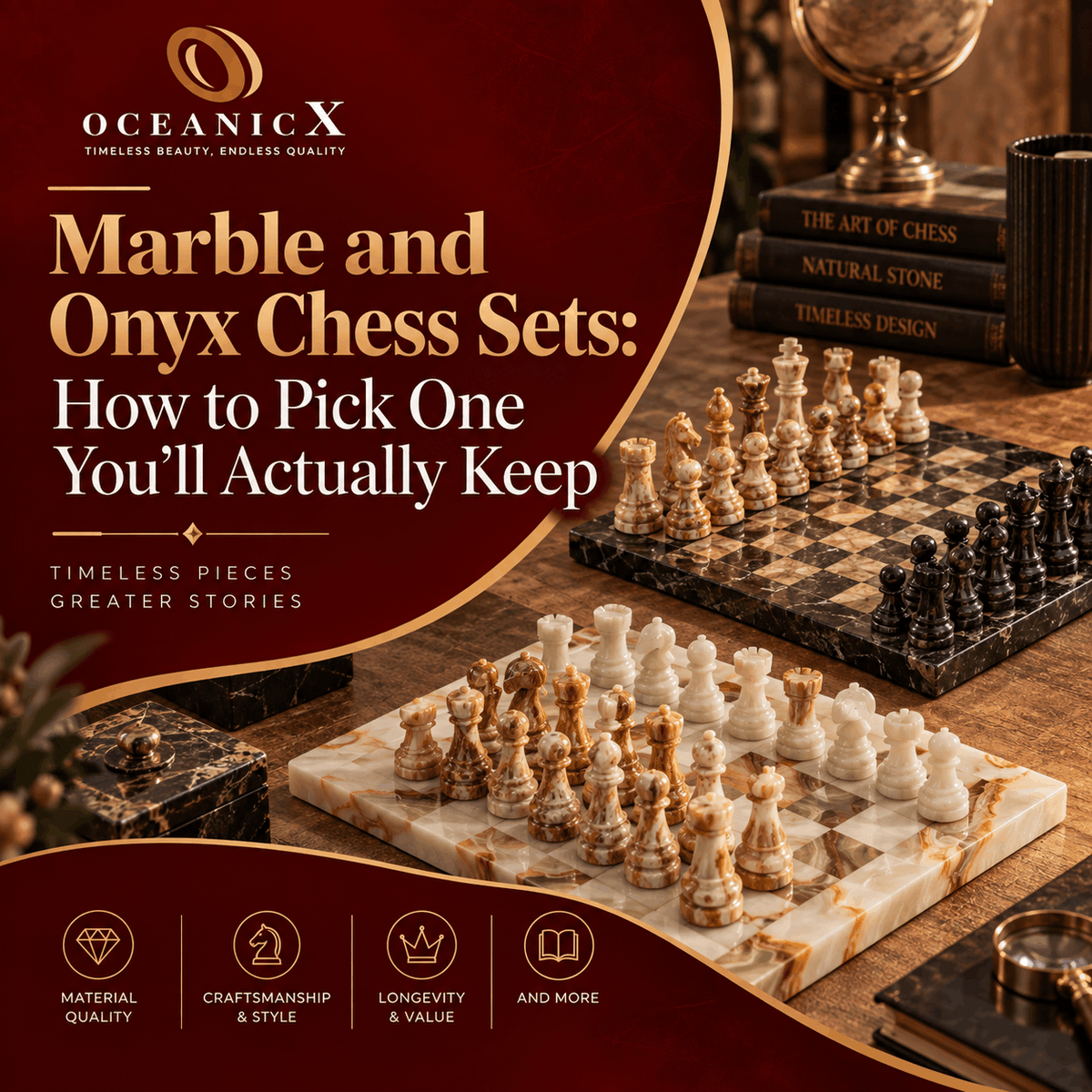 Marble and Onyx Chess Sets: How to Pick One You'll Actually Keep