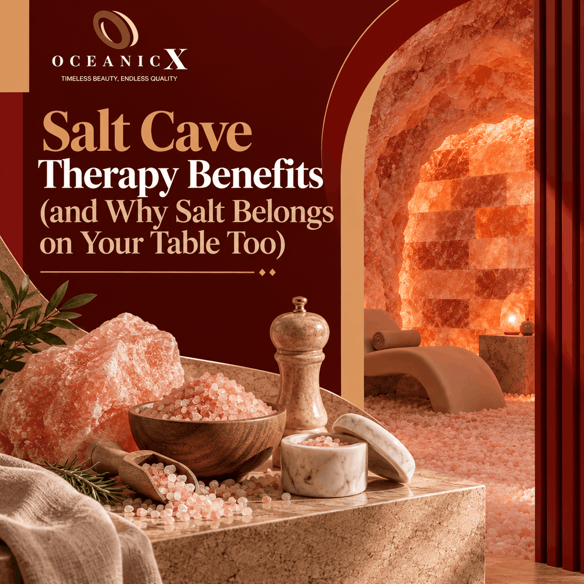 Salt Cave Therapy Benefits (and Why Salt Belongs on Your Table Too)