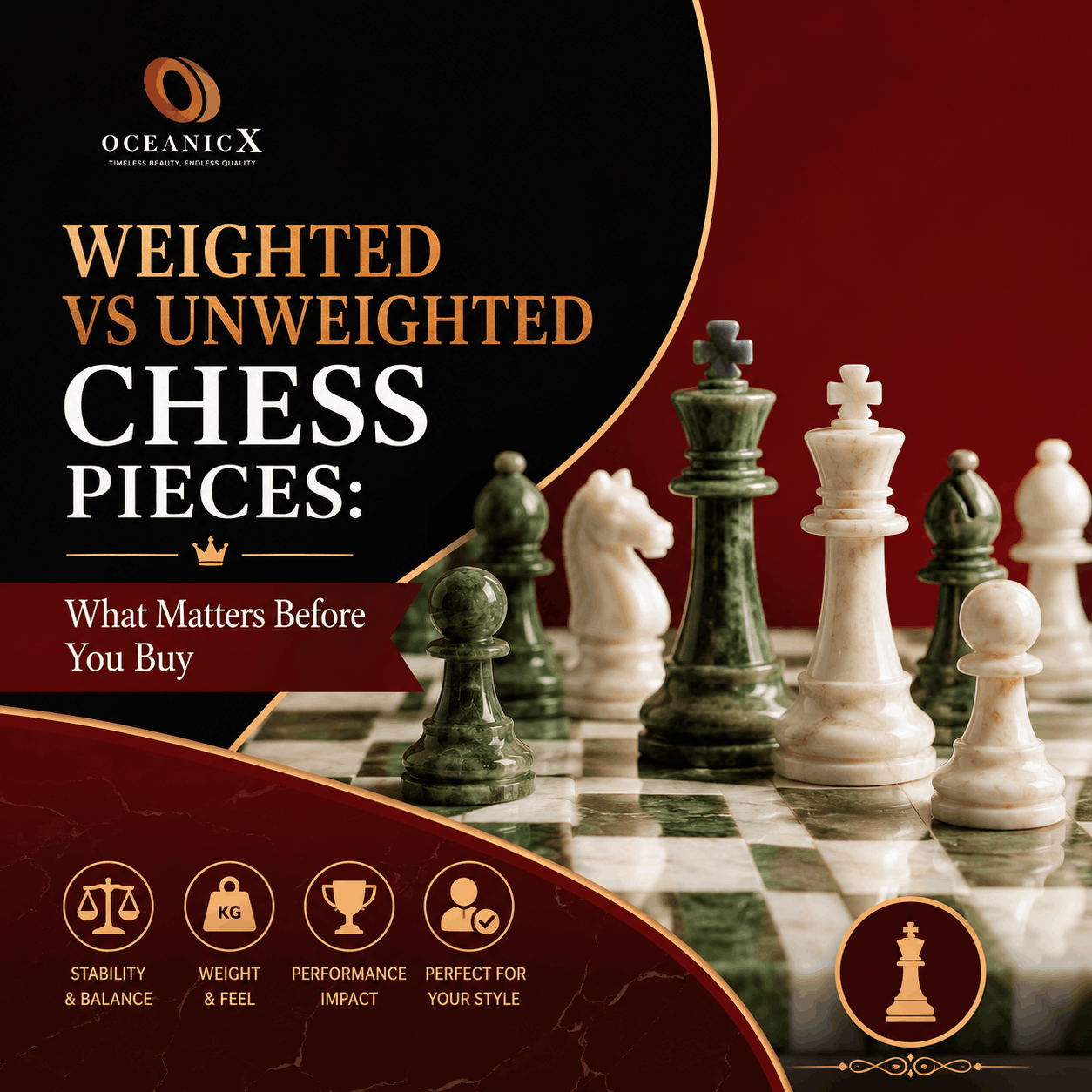 Weighted vs Unweighted Chess Pieces What Matters Before You Buy