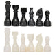 Premium Black Onyx Marble Chess Pieces for 12 to 16 Inches Board