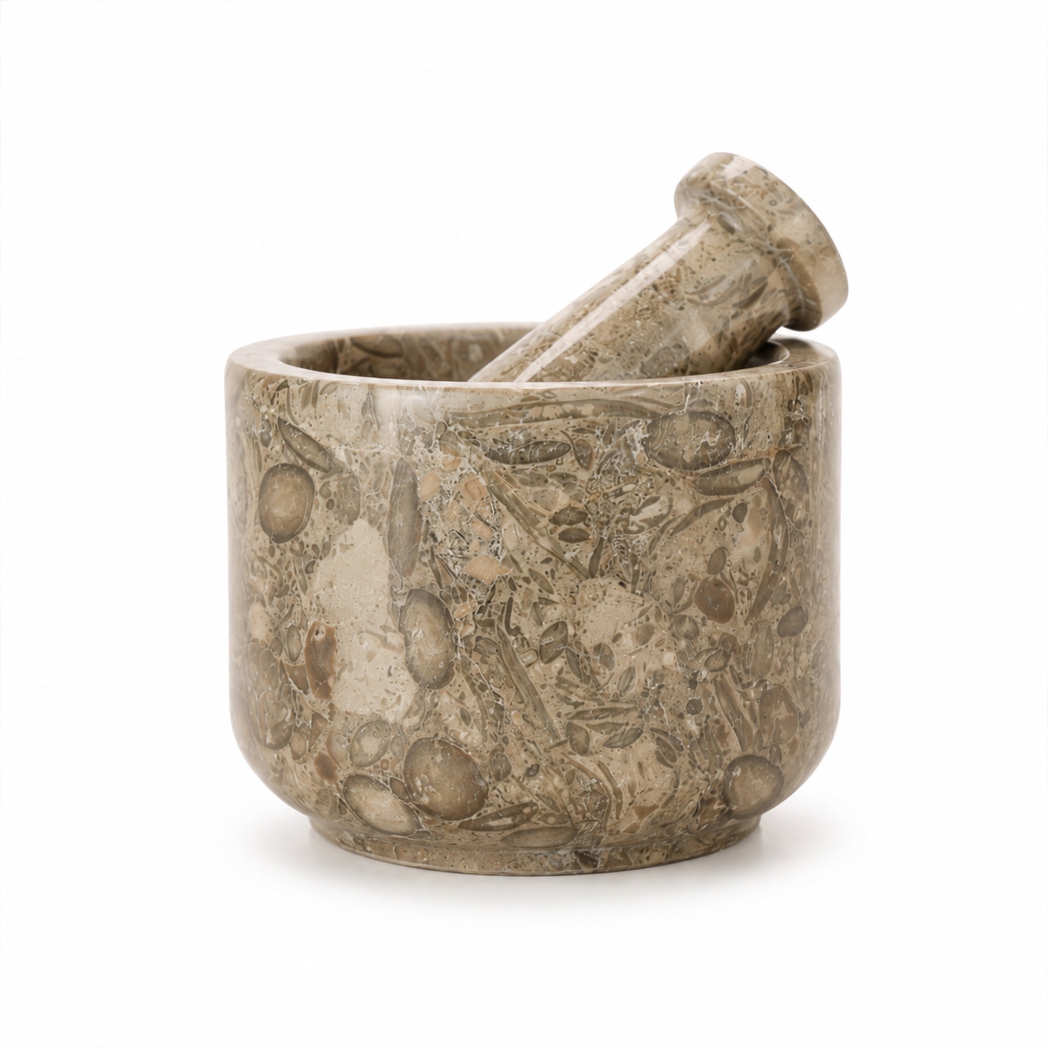 Premium Oceanic Mortar And Pestle (4 inch)