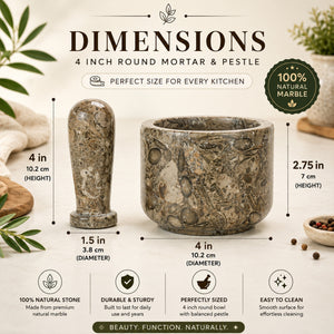 Oceanic Mortar And Pestle