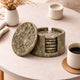 Oceanic Round Marble Coasters (Set of 6)