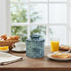 Jungle Green Marble Butter Bell with Lid - Marble Butter Dish