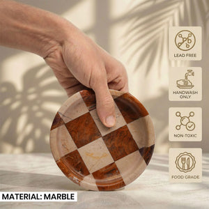 Verona Brown Marble Spoon Rest - Premium Marble - OceanicX