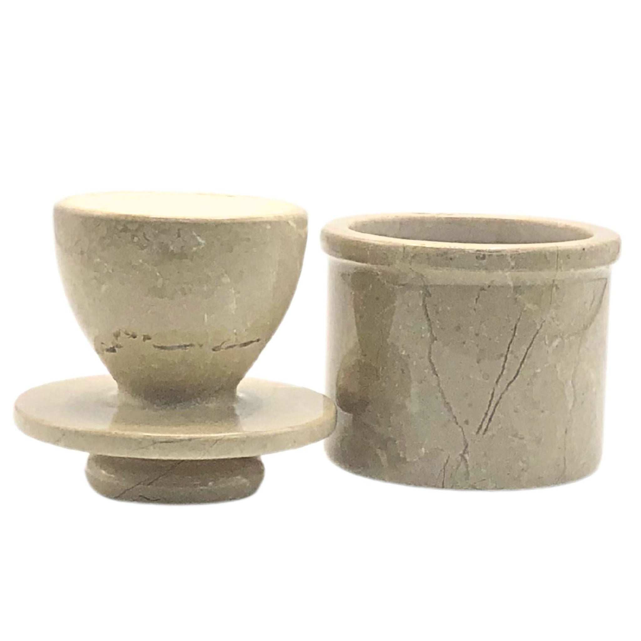 Verona Marble Butter Keeper with Lid