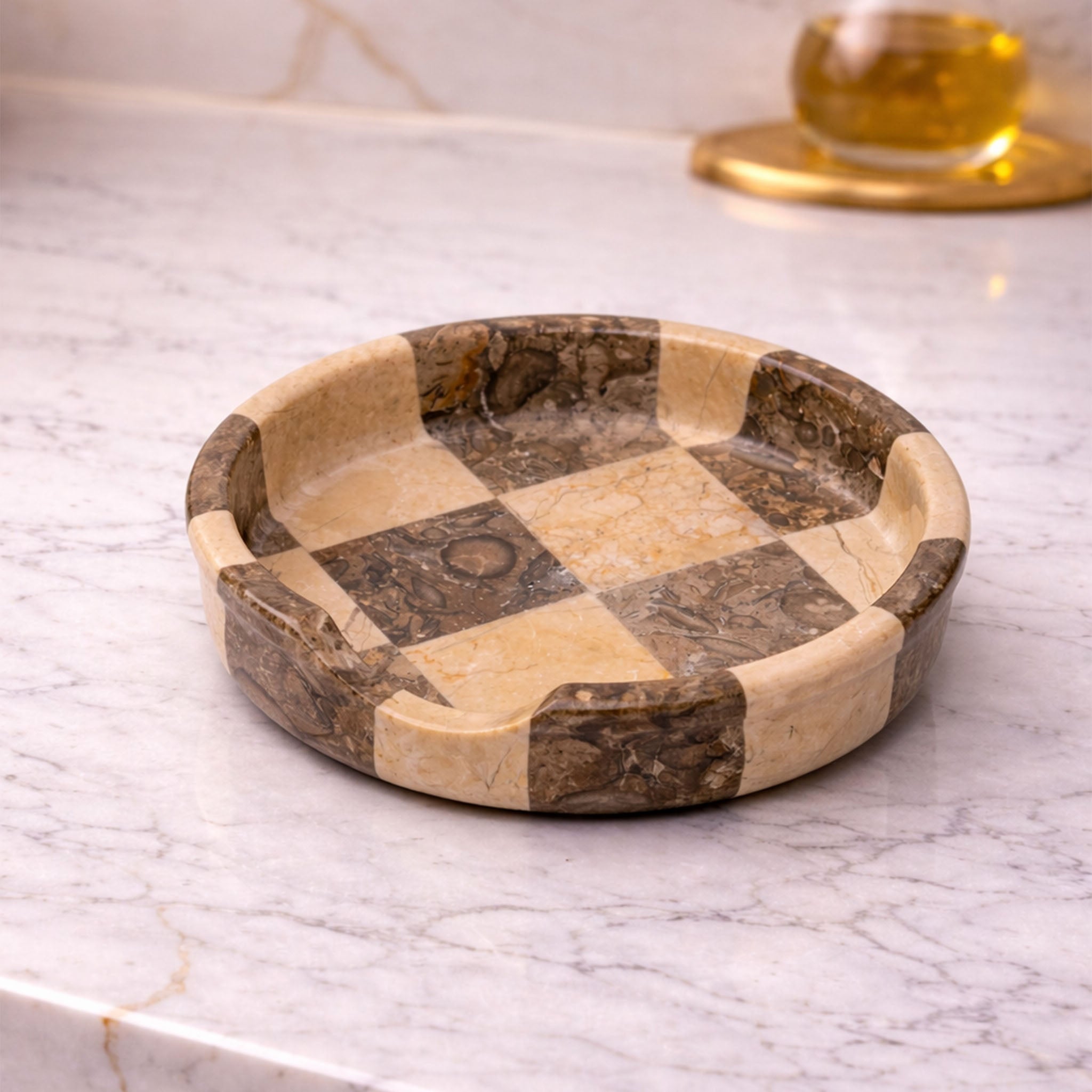 Verona & Oceanic Marble Spoon Rest