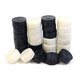 White And Black Marble Checkers Set – ( 32 Luxury Pieces Only )