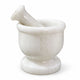 White Marble Mortar and Pestle Set (2.5 Inch)